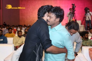 Komalee Prasad and Kiran Abbavaram attend the pre release function of the movie Sebastian PC 524