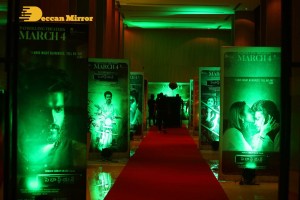 Komalee Prasad and Kiran Abbavaram attend the pre release function of the movie Sebastian PC 524