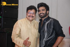 Komalee Prasad and Kiran Abbavaram attend the pre release function of the movie Sebastian PC 524