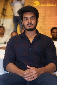 Komalee Prasad and Kiran Abbavaram attend the pre release function of the movie Sebastian PC 524