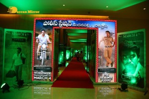 Komalee Prasad and Kiran Abbavaram attend the pre release function of the movie Sebastian PC 524