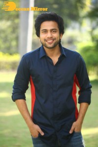 Telugu movie Sehari trailer launch event attended by cast Harsh Kanumilli and Simaran Choudhary