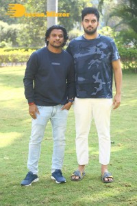 Telugu movie Sehari trailer launch event attended by cast Harsh Kanumilli and Simaran Choudhary