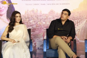 shaakuntalam trailer launch attended by samantha ruth prabhu and dev mohan and dil raju