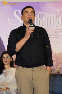 shaakuntalam trailer launch attended by samantha ruth prabhu and dev mohan and dil raju