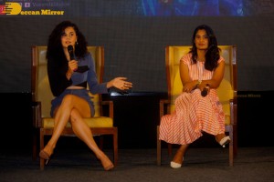 Shabaash Mithu Press Meet attended by former cricketer Mithali Raj and actress Taapsee Pannu