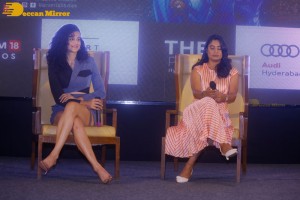 Shabaash Mithu Press Meet attended by former cricketer Mithali Raj and actress Taapsee Pannu