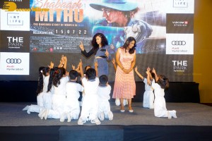 Shabaash Mithu Press Meet attended by former cricketer Mithali Raj and actress Taapsee Pannu