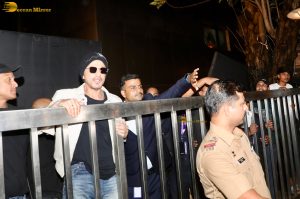 Bollywood superstar Shah Rukh Khan greets fans on his 60th Birthday