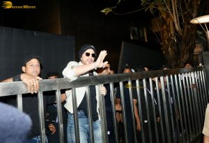 Bollywood superstar Shah Rukh Khan greets fans on his 60th Birthday