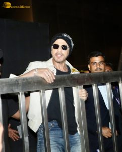 Bollywood superstar Shah Rukh Khan greets fans on his 60th Birthday