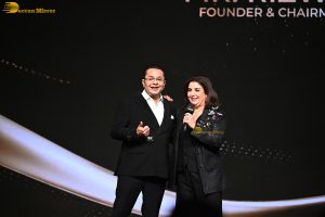 Bollywood star Shah Rukh Khan and Danube group’s Chairman Rizwan Sajan announce Shahrukhz Danube