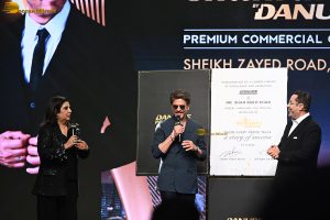 Bollywood star Shah Rukh Khan and Danube group’s Chairman Rizwan Sajan announce Shahrukhz Danube