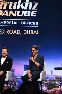 Bollywood star Shah Rukh Khan and Danube group’s Chairman Rizwan Sajan announce Shahrukhz Danube