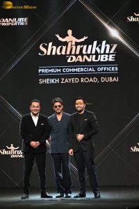 Bollywood star Shah Rukh Khan and Danube group’s Chairman Rizwan Sajan announce Shahrukhz Danube