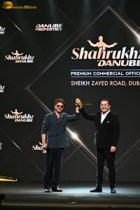 Bollywood star Shah Rukh Khan and Danube group’s Chairman Rizwan Sajan announce Shahrukhz Danube