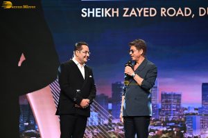 Bollywood star Shah Rukh Khan and Danube group’s Chairman Rizwan Sajan announce Shahrukhz Danube