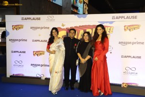 Sharma Ji Ki Beti Screening attended by Saiyami Kher, Arista Mehta, Divya Dutta, Sakshi Tanwar, Parvin Dabas, and others