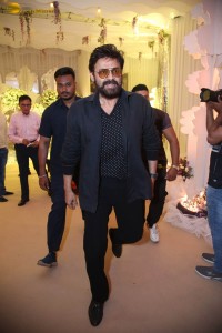 Sharwanand and Rakshita Reddy’s Wedding Reception attended by Balakrishna, Ram Charan, Venkatesh, KTR, and others