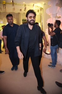 Sharwanand and Rakshita Reddy’s Wedding Reception attended by Balakrishna, Ram Charan, Venkatesh, KTR, and others