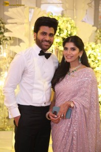 Sharwanand and Rakshita Reddy’s Wedding Reception attended by Balakrishna, Ram Charan, Venkatesh, KTR, and others