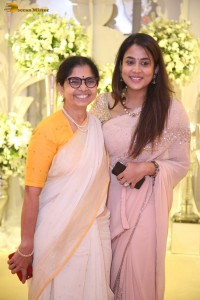 Sharwanand and Rakshita Reddy’s Wedding Reception attended by Balakrishna, Ram Charan, Venkatesh, KTR, and others