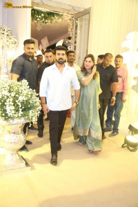Sharwanand and Rakshita Reddy’s Wedding Reception attended by Balakrishna, Ram Charan, Venkatesh, KTR, and others