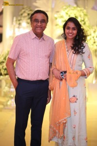 Sharwanand and Rakshita Reddy’s Wedding Reception attended by Balakrishna, Ram Charan, Venkatesh, KTR, and others