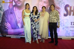 Special Screening of the film Shehzada attended by Kartik Aaryan, Kriti Sanon, Arjun Kapoor, Huma Qureshi and others