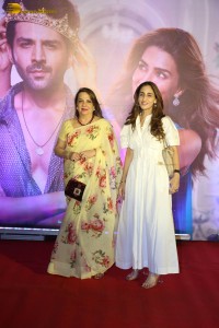 Special Screening of the film Shehzada attended by Kartik Aaryan, Kriti Sanon, Arjun Kapoor, Huma Qureshi and others