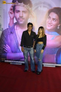 Special Screening of the film Shehzada attended by Kartik Aaryan, Kriti Sanon, Arjun Kapoor, Huma Qureshi and others