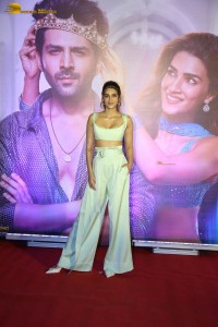 Special Screening of the film Shehzada attended by Kartik Aaryan, Kriti Sanon, Arjun Kapoor, Huma Qureshi and others