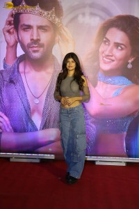 Special Screening of the film Shehzada attended by Kartik Aaryan, Kriti Sanon, Arjun Kapoor, Huma Qureshi and others