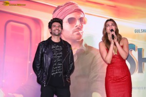 Shehzada Trailer Launch attended by Kartik Aaryan and Kriti Sanon
