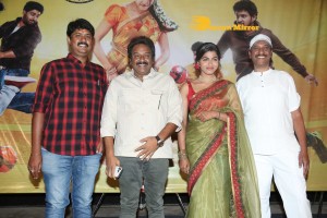 Sai Dhanshika attends the trailer launch event of Telugu movie Shikaru