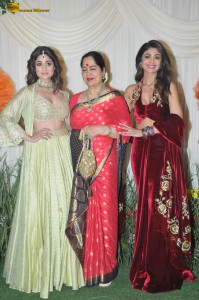 Shilpa Shetty's Diwali Party 2023 attended by Raveena Tandon, Tamannaah Bhatia, Rakul Preet Singh, Bhagyashree, Shraddha Kapoor, Anil Kapoor, and others