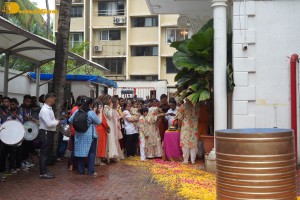 Ganesh Visarjan ceremony at actress Shilpa Shetty’s house
