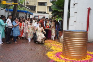 Ganesh Visarjan ceremony at actress Shilpa Shetty’s house