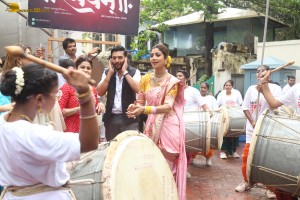 Shilpa Shetty dances her heart out at Ganpati Visarjan on Sep 20, 2023