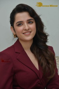 Singer and Actress Shirley Setia photoshoot in a red dress