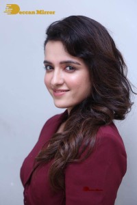 Singer and Actress Shirley Setia photoshoot in a red dress