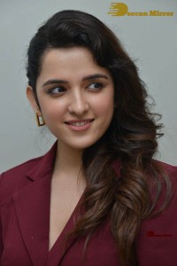 Singer and Actress Shirley Setia photoshoot in a red dress