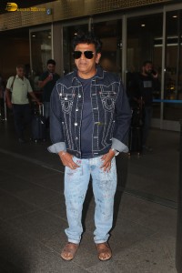 Actor Shiva Rajkumar spotted in Mumbai at the Airport on October 13, 2023