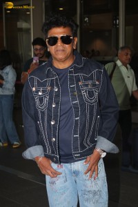 Actor Shiva Rajkumar spotted in Mumbai at the Airport on October 13, 2023