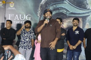 Shivam Bhaje Trailer Launch attended by Ashwin Babu and Digangana Suryavanshi