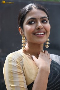 actress Shivani Rajashekar turns heads in a black saree