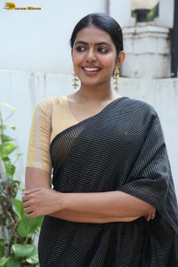 actress Shivani Rajashekar turns heads in a black saree