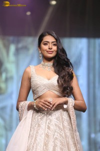 actress shivani rajashekar ramp walk in lehenga choli