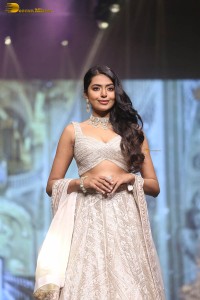 actress shivani rajashekar ramp walk in lehenga choli