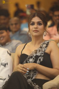 actress Shraddha Das beautiful in a black lehenga choli at an event